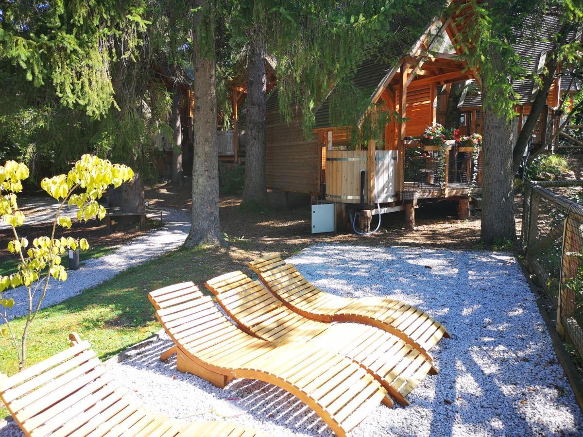 Готель Ribno Alpine Glamping Блед Екстер'єр фото