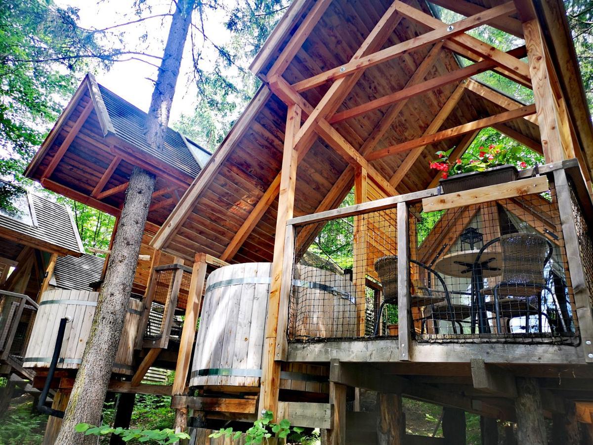 Готель Ribno Alpine Glamping Блед Екстер'єр фото