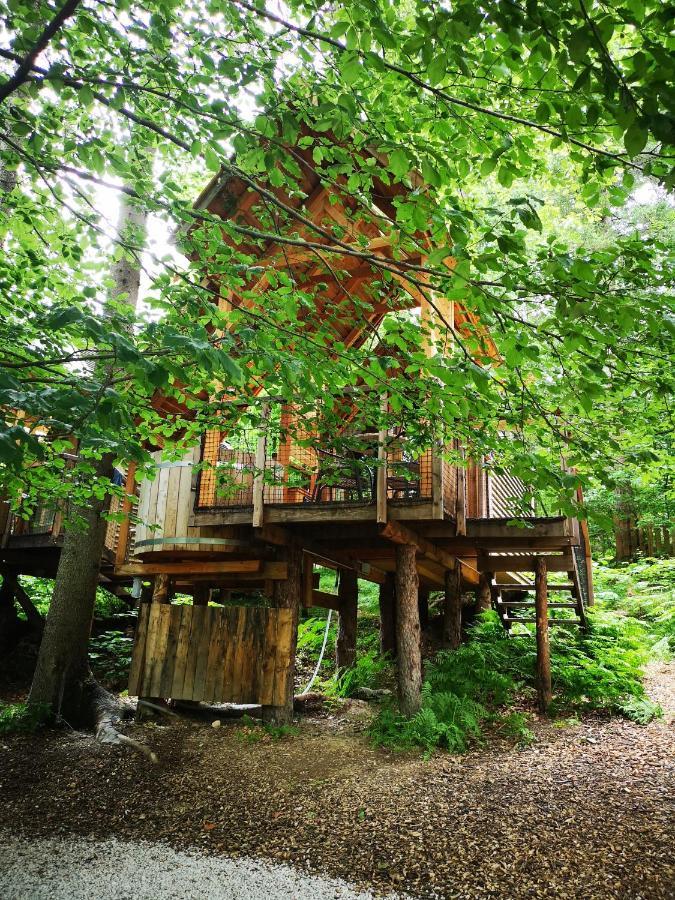 Готель Ribno Alpine Glamping Блед Екстер'єр фото