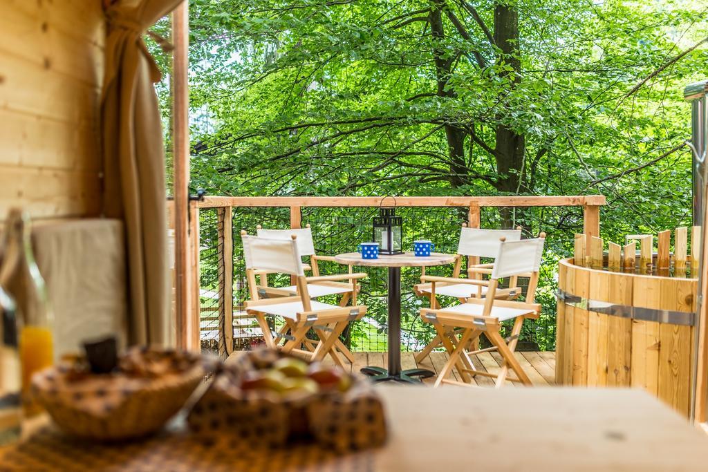 Готель Ribno Alpine Glamping Блед Екстер'єр фото