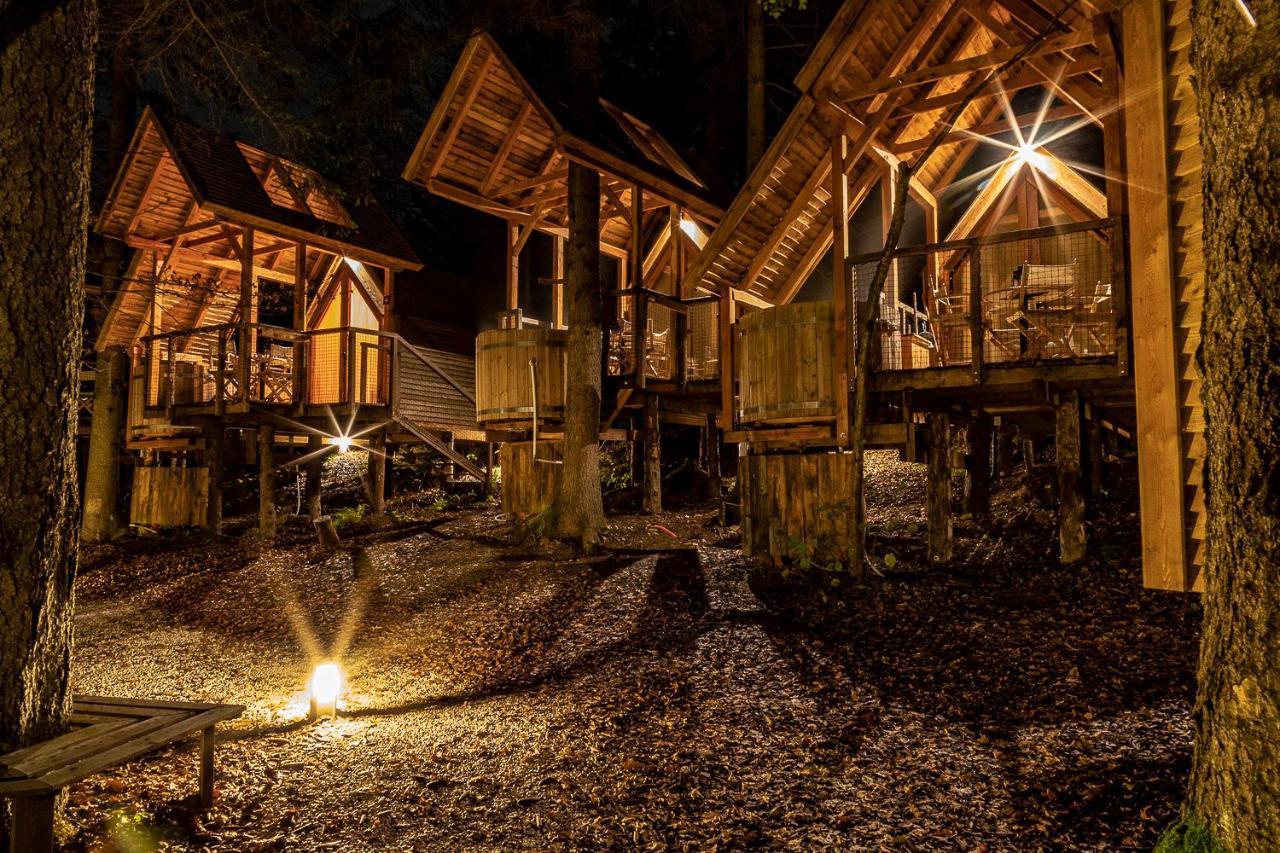 Готель Ribno Alpine Glamping Блед Екстер'єр фото